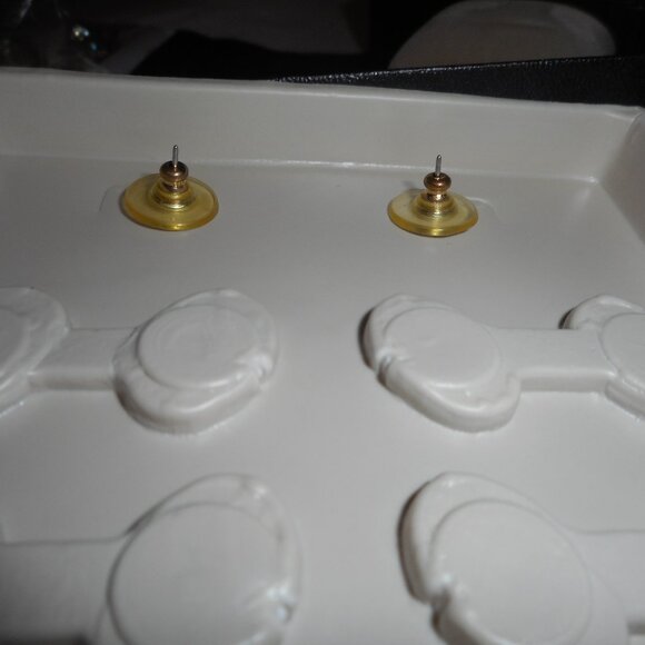 EARRINGS - 1 pair - with interchangeable colors, box and instructions - Picture 4 of 6